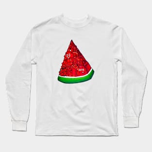 Watermelon Long Sleeve T-Shirt